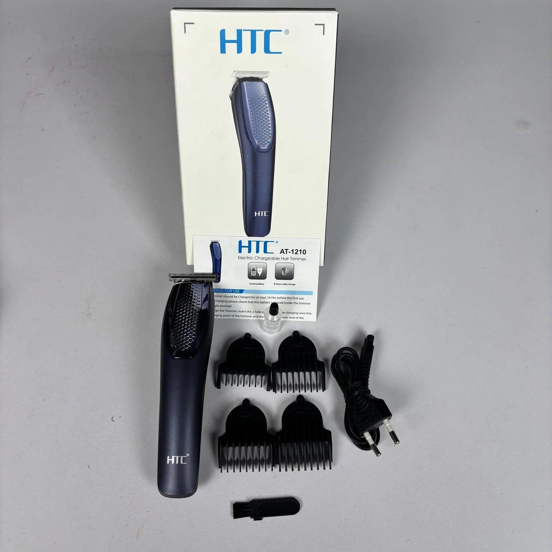 HTC Rechargeable Hair Trimmer AT-1210 – সাশ্রয়ী মূল্যে নিখুঁত শেভিং অভিজ্ঞতা!