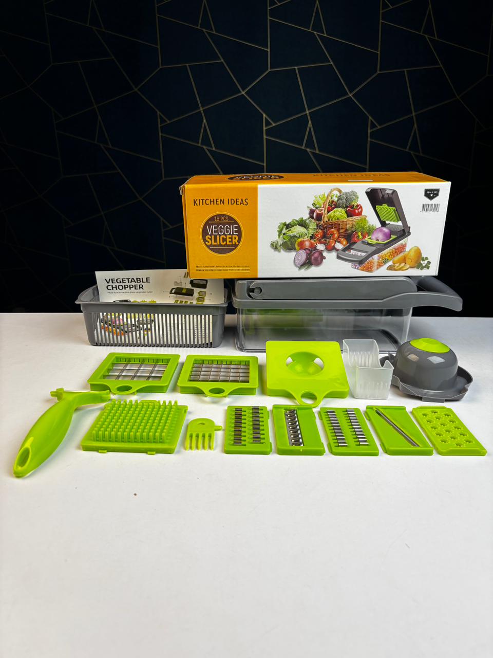 16Pcs Veggie Slicer