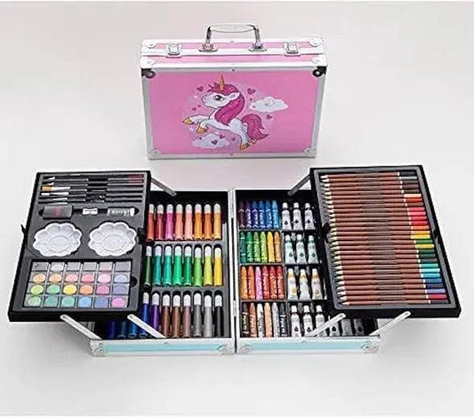 145 pieces of aluminum box set watercolor pen - HT Bazar