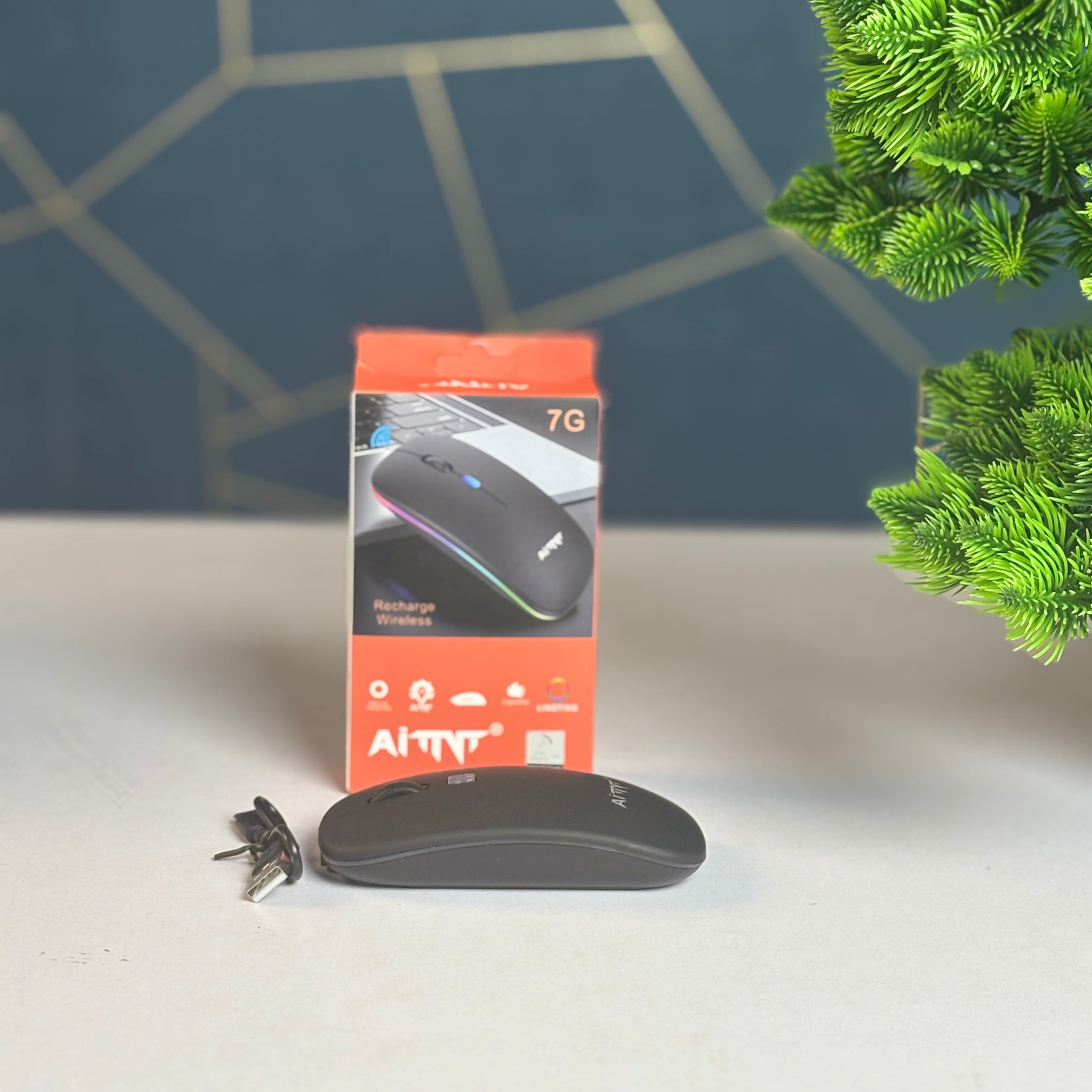 aittvt recharge wirless office mouse 7G