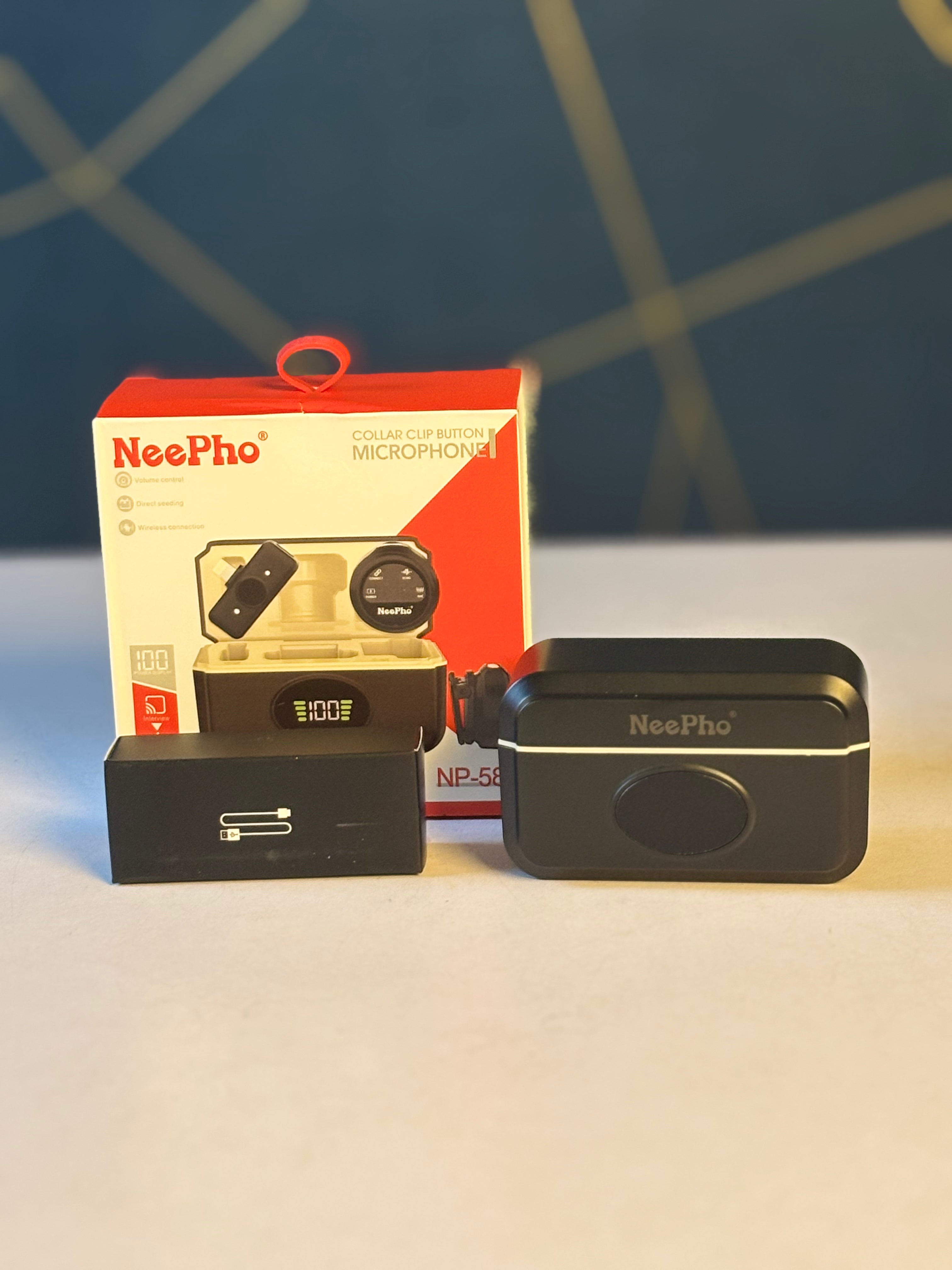 NeePho wireless clip-on microphone NP-58