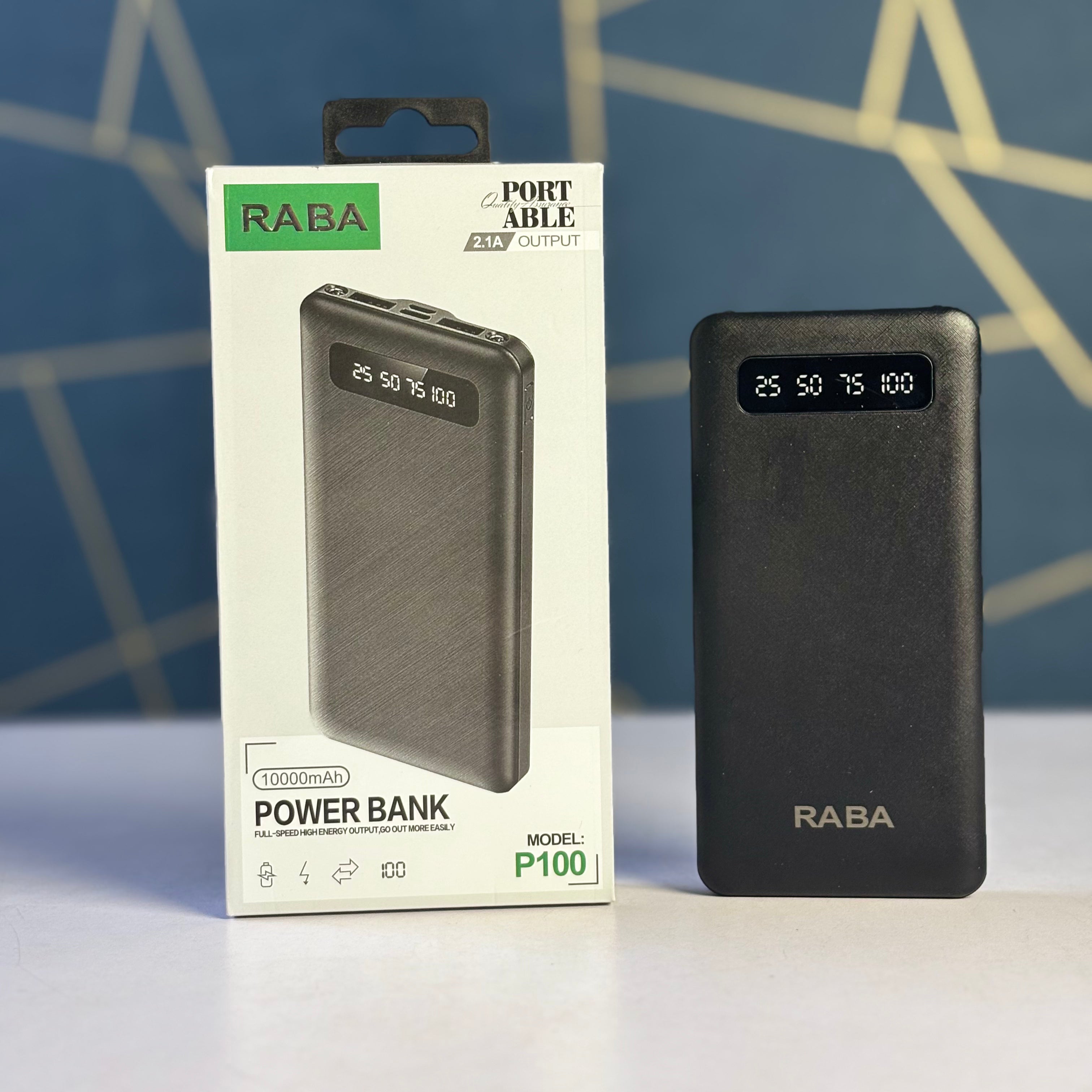 RABA P100 Power Bank – 10000mAh