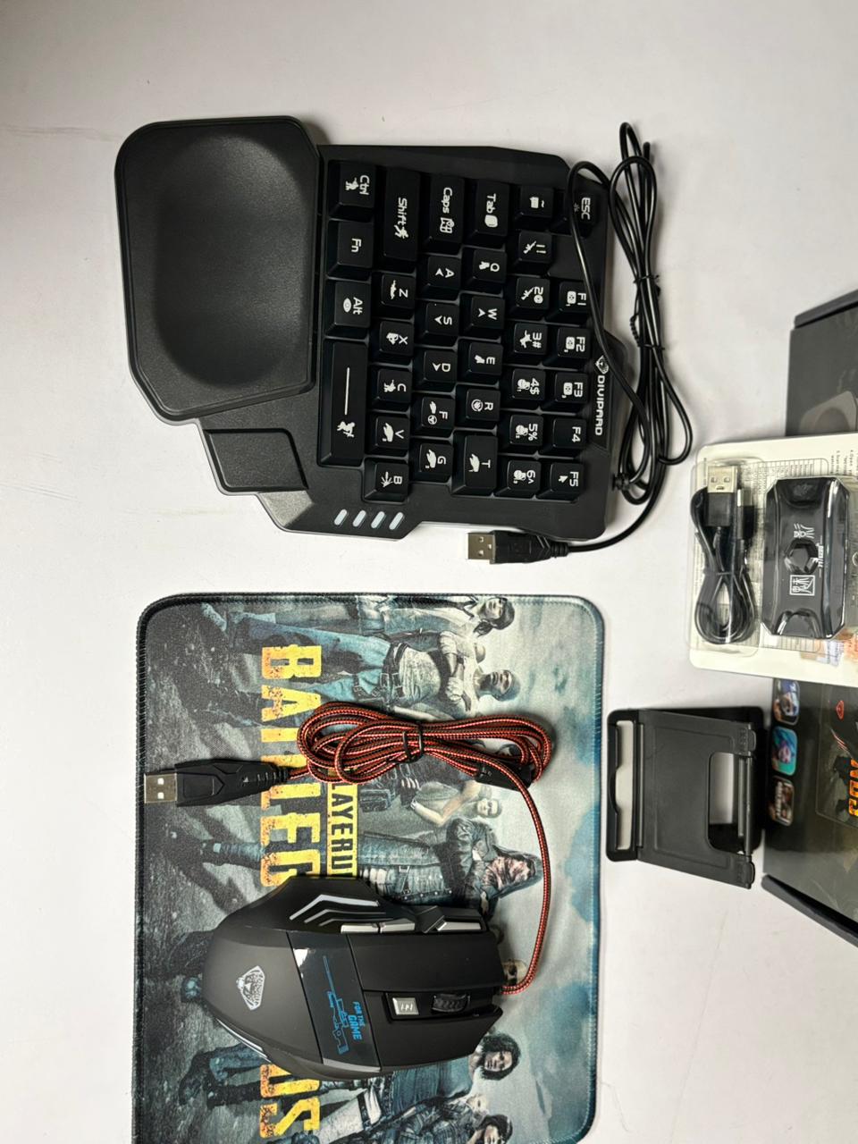 5-in-1 Combo Gaming Keyboard & Mouse Wireless Bluetooth MK-500