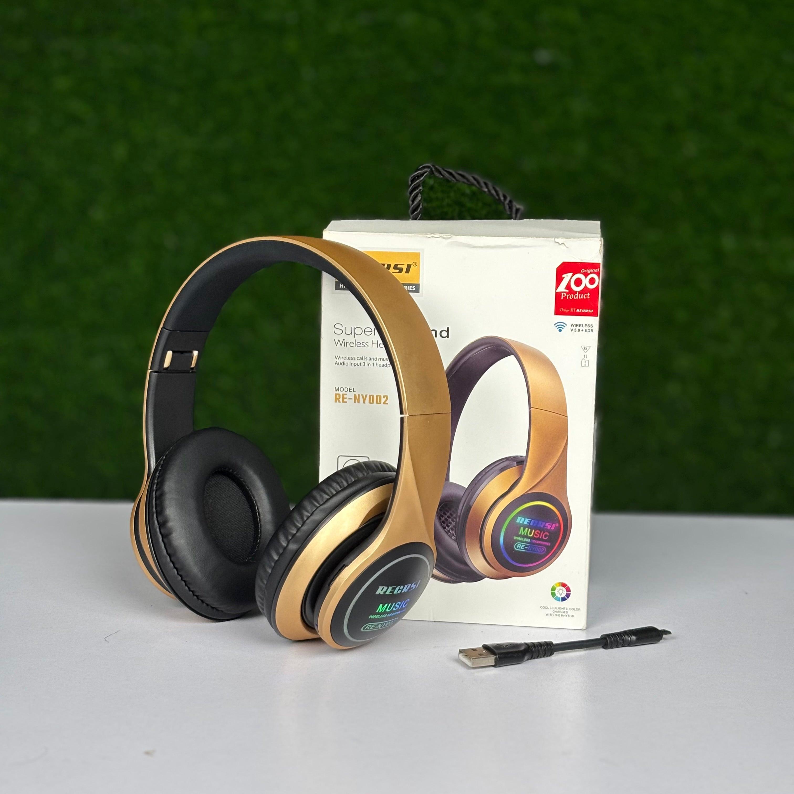 Regrsi RE-NY002 Wireless Headphone with RGB Light