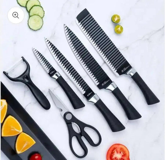 6 pcs knife set - HT Bazar