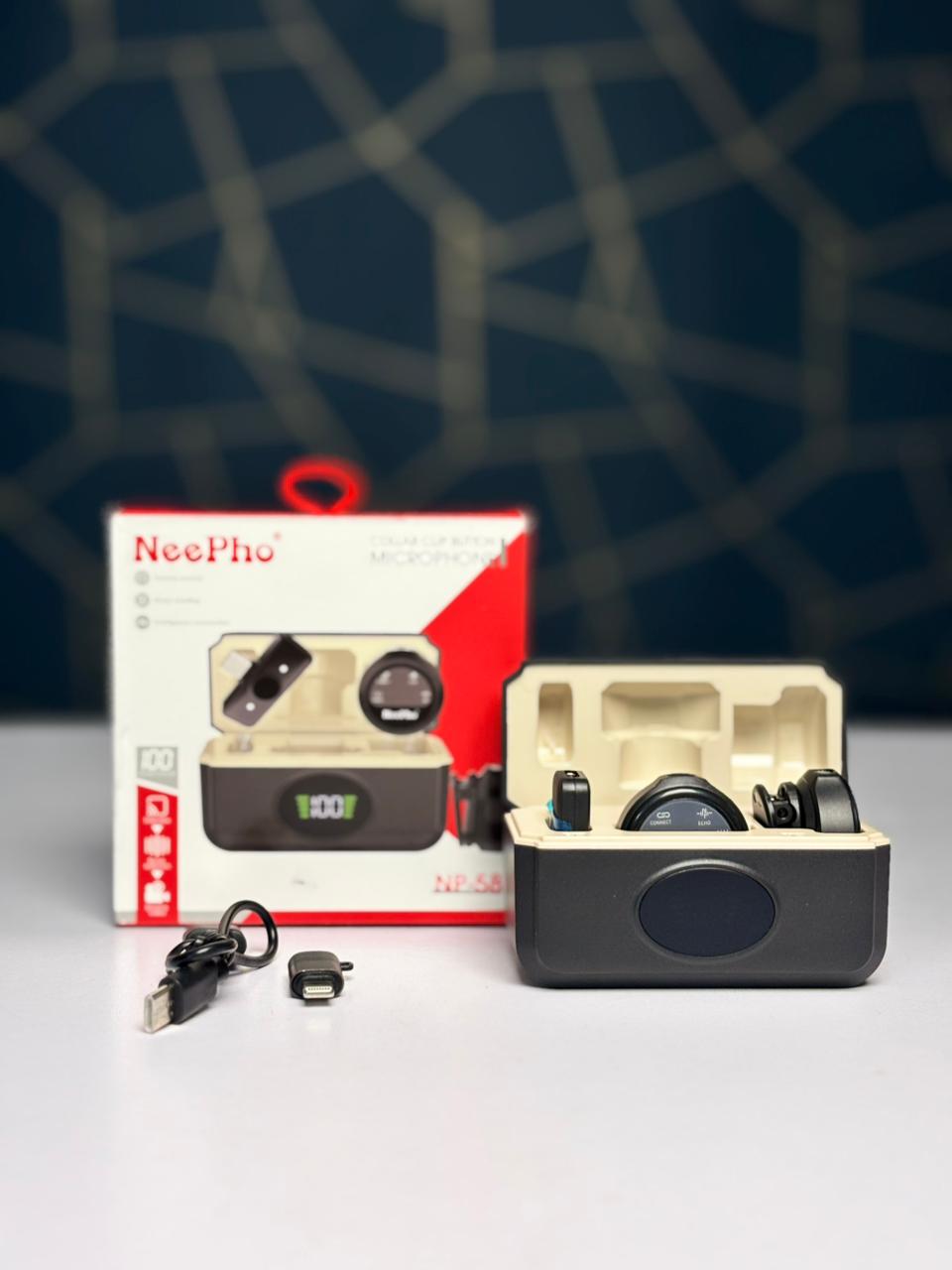 NeePho Wireless Clip-On Microphone NP-58