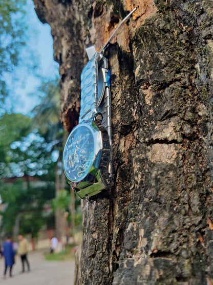 Watch without bettary- এই ঘড়িতে কোন ব্যাটারি প্রয়োজন হয় না, সম্পূর্ণ ব্যাটারি ছাড়া চলবে - HT Bazar