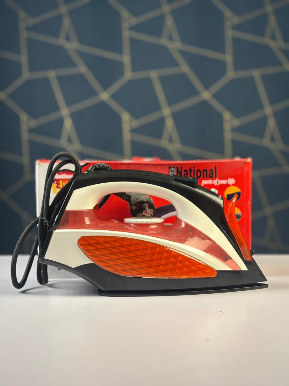 National Steam Iron JT-197