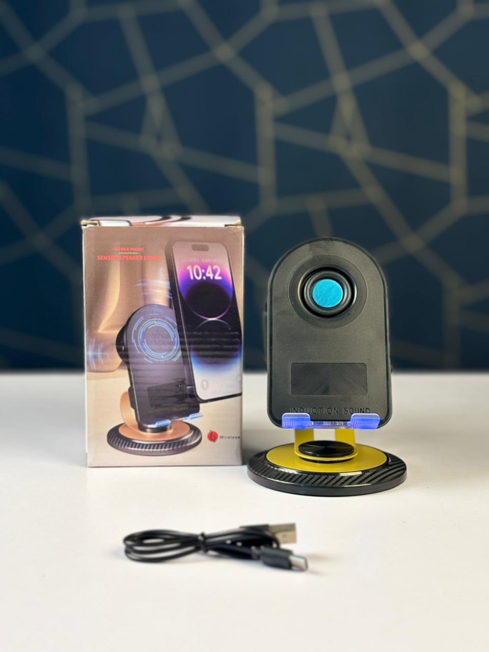 Mobile Phone Sensor Speaker Stand