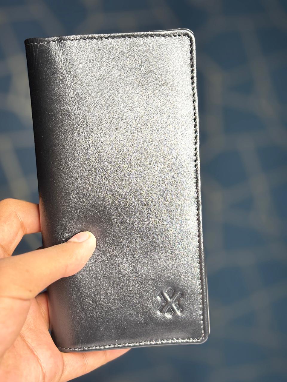 Topex Original Leather Premium Magnetic Long Wallet