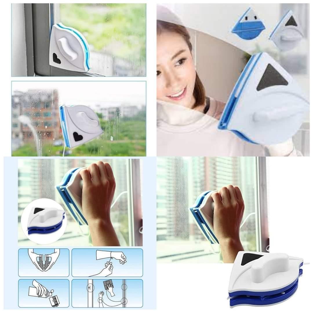 Double Sided Magnetic Window Glass Cleaner - HT Bazar