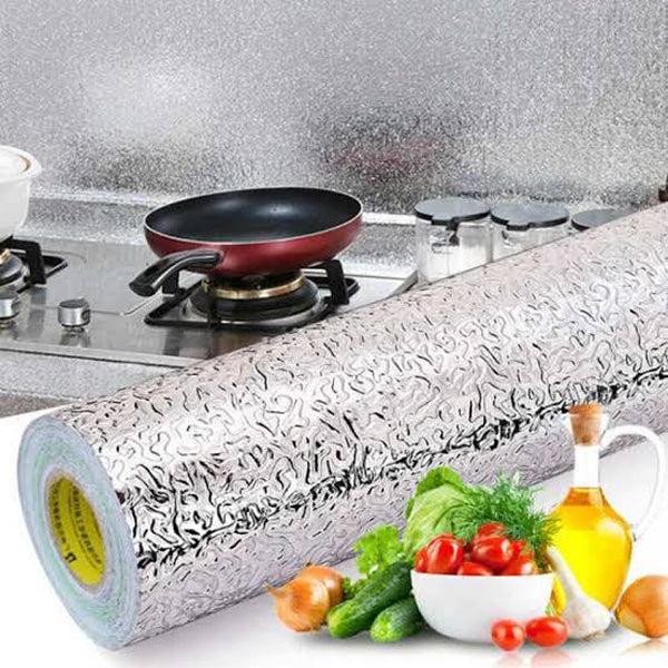 Oil-Proof Aluminum Foil Kitchen Sticker