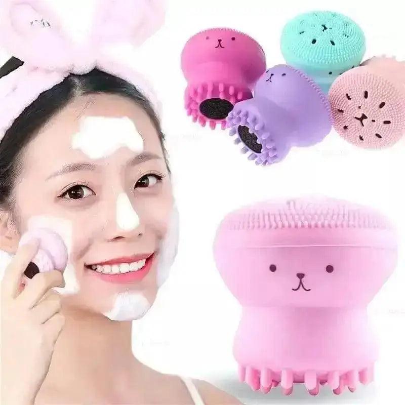 Silicone Face Cleansing Brush - HT Bazar
