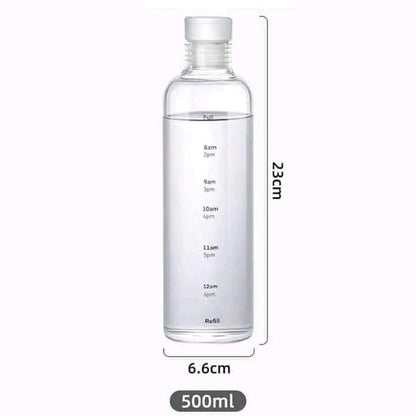 Transparent Water Bottle - HT Bazar
