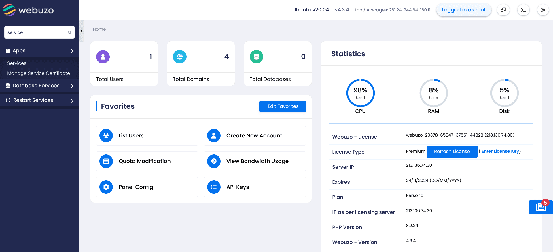 Server Management