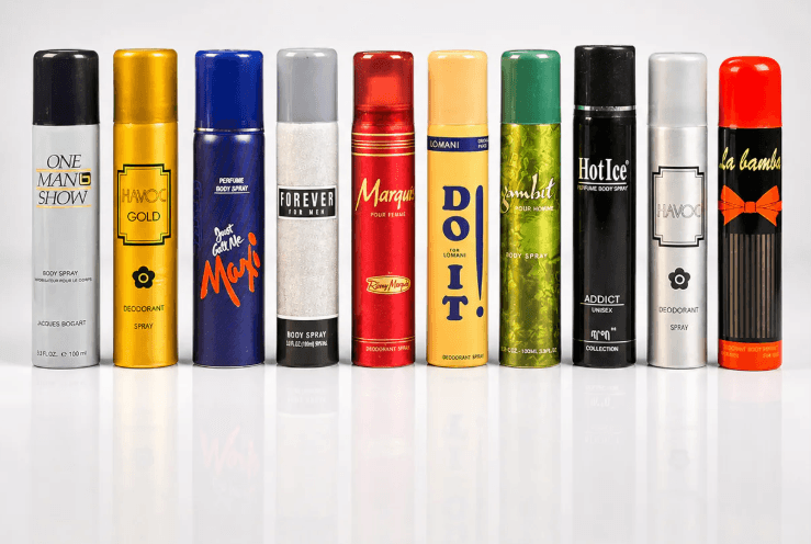 10 Pcs Premium Body Spray & Deodorant Combo Pack (Mixed Brands Collection)