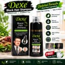 DeXe Black Hair Shampoo – Instant Black Hair Coloring Shampoo 200Ml
