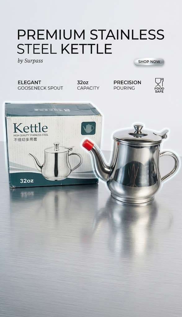 Premium Multi-Purpose Stainless Steel Kettle