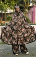 Premium Palazzo Long Khimar Set