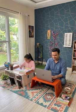 Wooden Folding Laptop Table