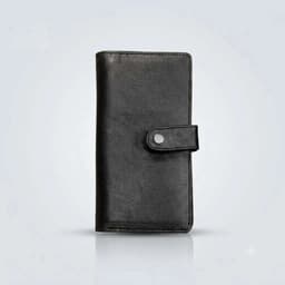 Premium PU Leather Long Wallet for Men & Women