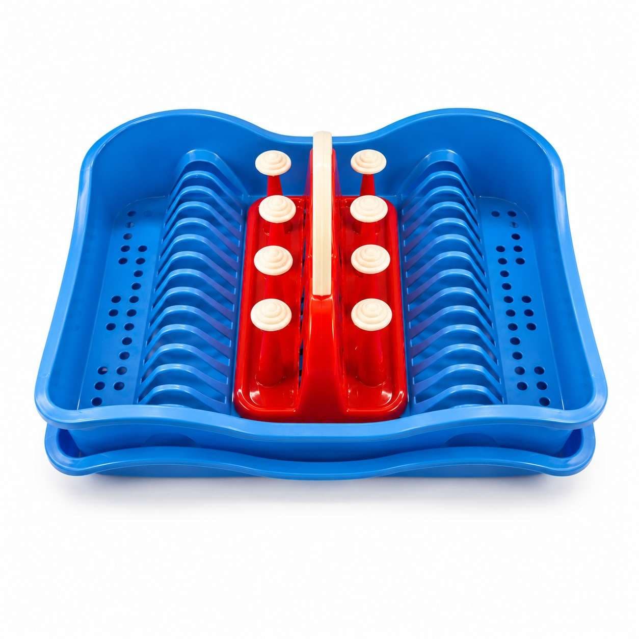 Combo glass stand and dish rack 2-Tier