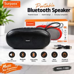 Wireless Bluetooth Speaker Y-900 – 8W Powerful Sound