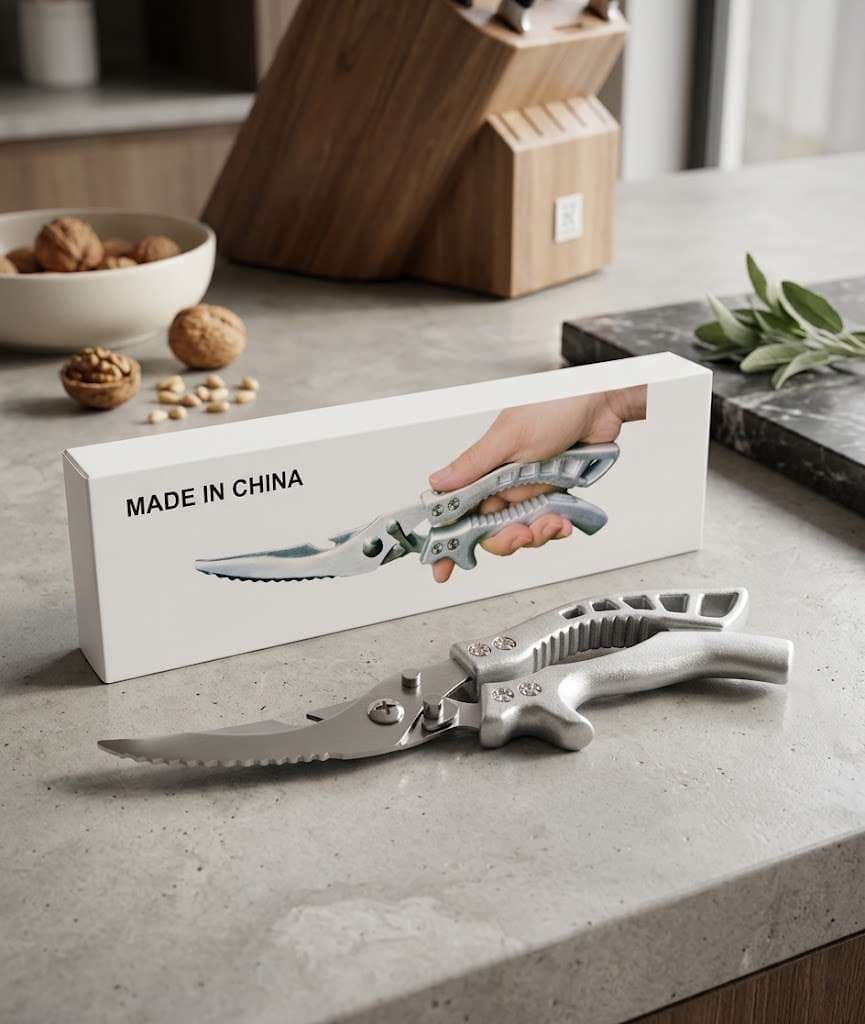 6th Gen Heavy-Duty Kitchen & Chicken Bone Scissors