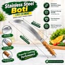 Stainless Steel Boti – 1 Feet