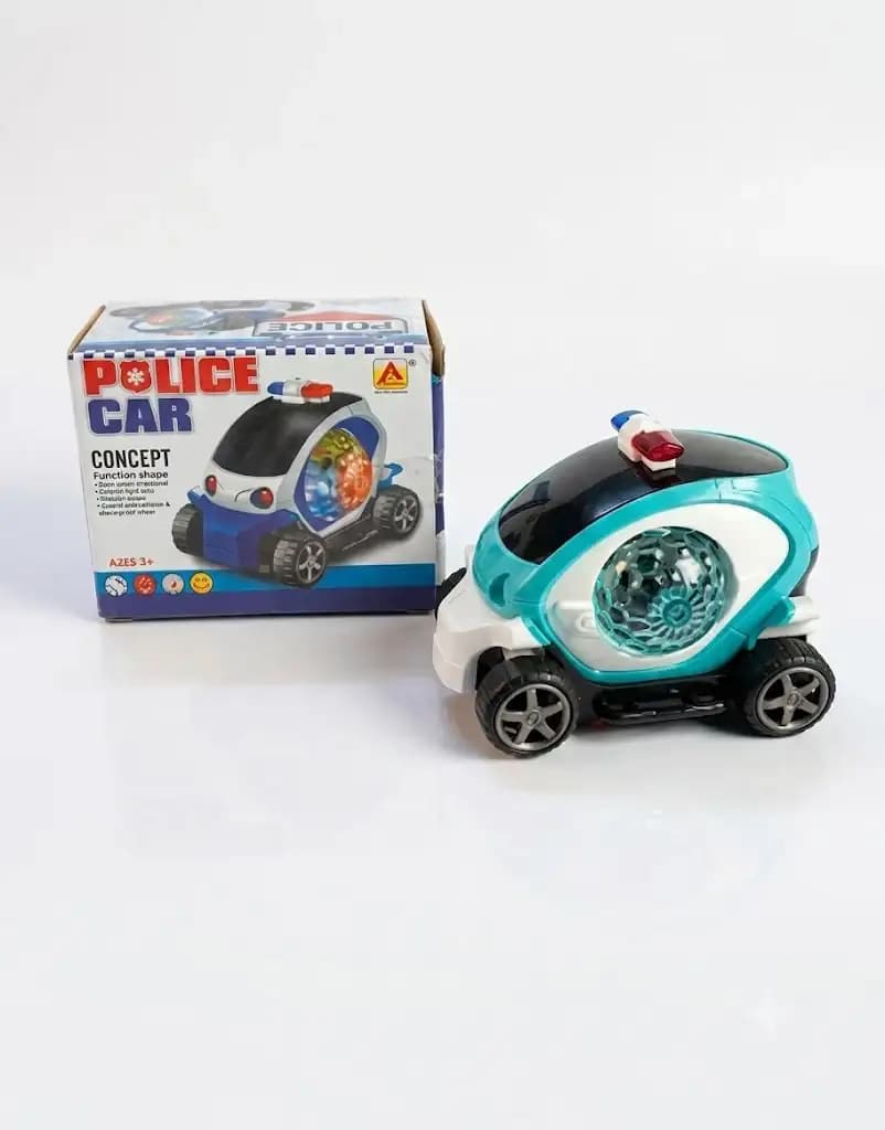 AMAN Police Concept Car – Automatic Obstacle Avoidance Toy Car (3+ Years)