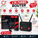 OLAX 4G LTE Turbo Router – 150Mbps 4G & 300Mbps WiFi