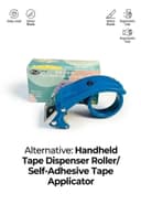 Alternative: Handheld Tape Dispenser Roller / Self-Adhesive Tape Applicator