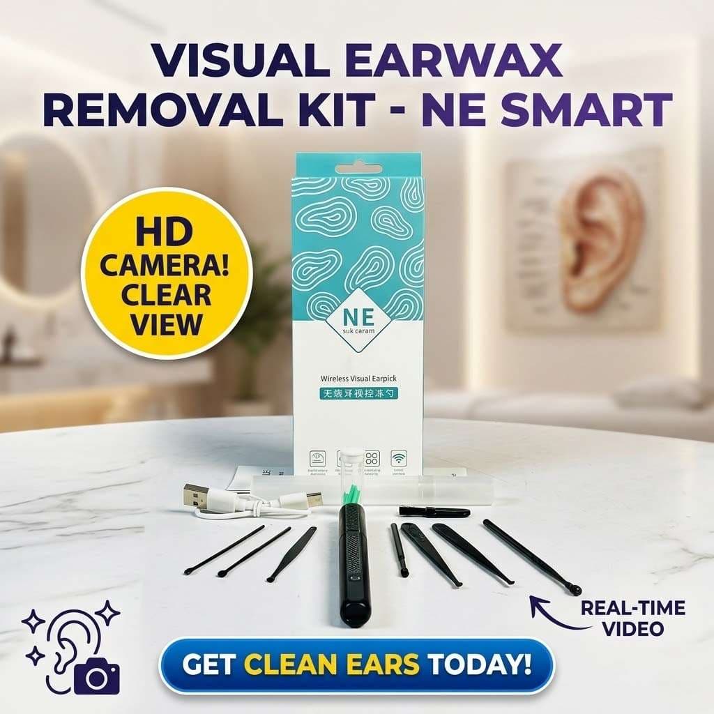Wireless Visual Earpick – HD Camera Smart Ear Cleaning Tool