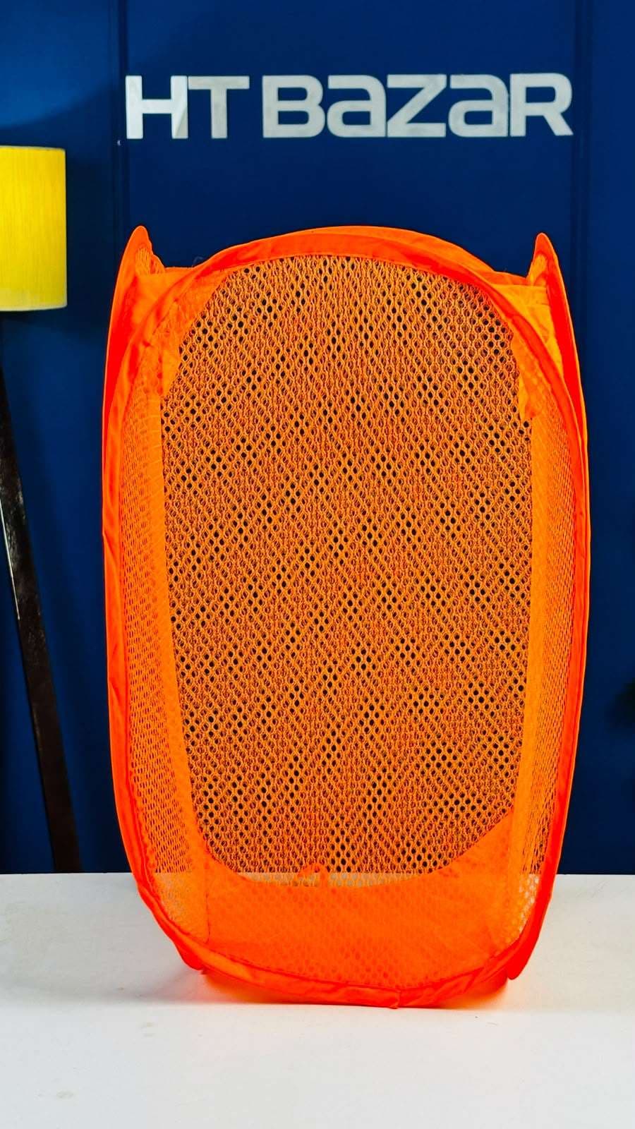 Foldable Mesh Pop-Up Laundry Basket