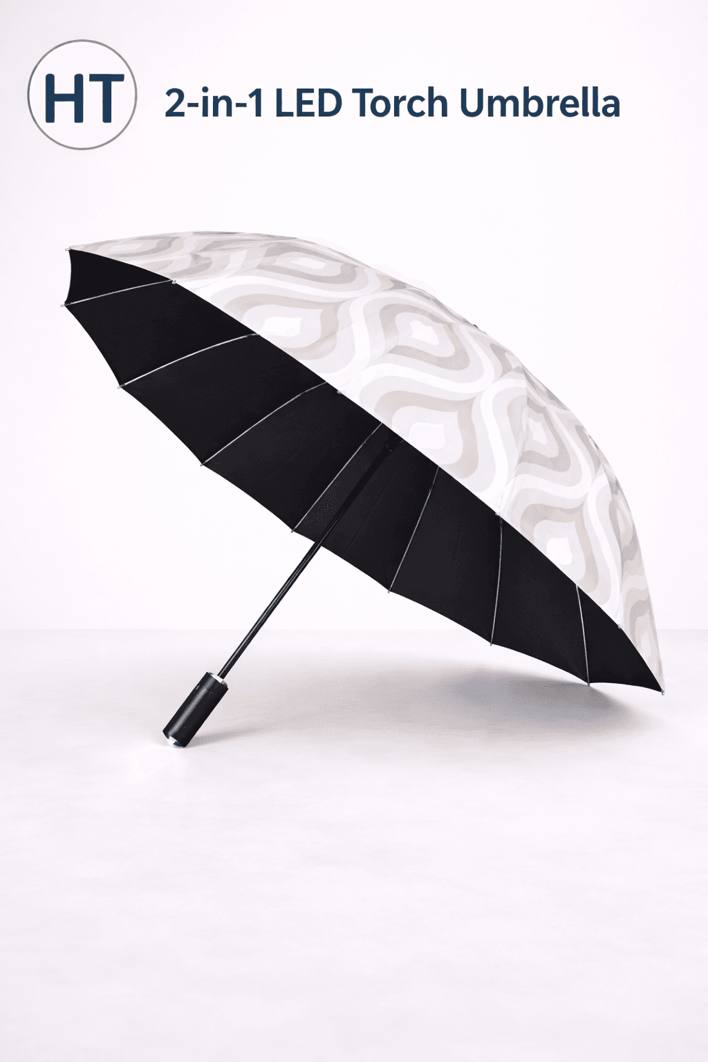 2-in-1 LED Torch Umbrella