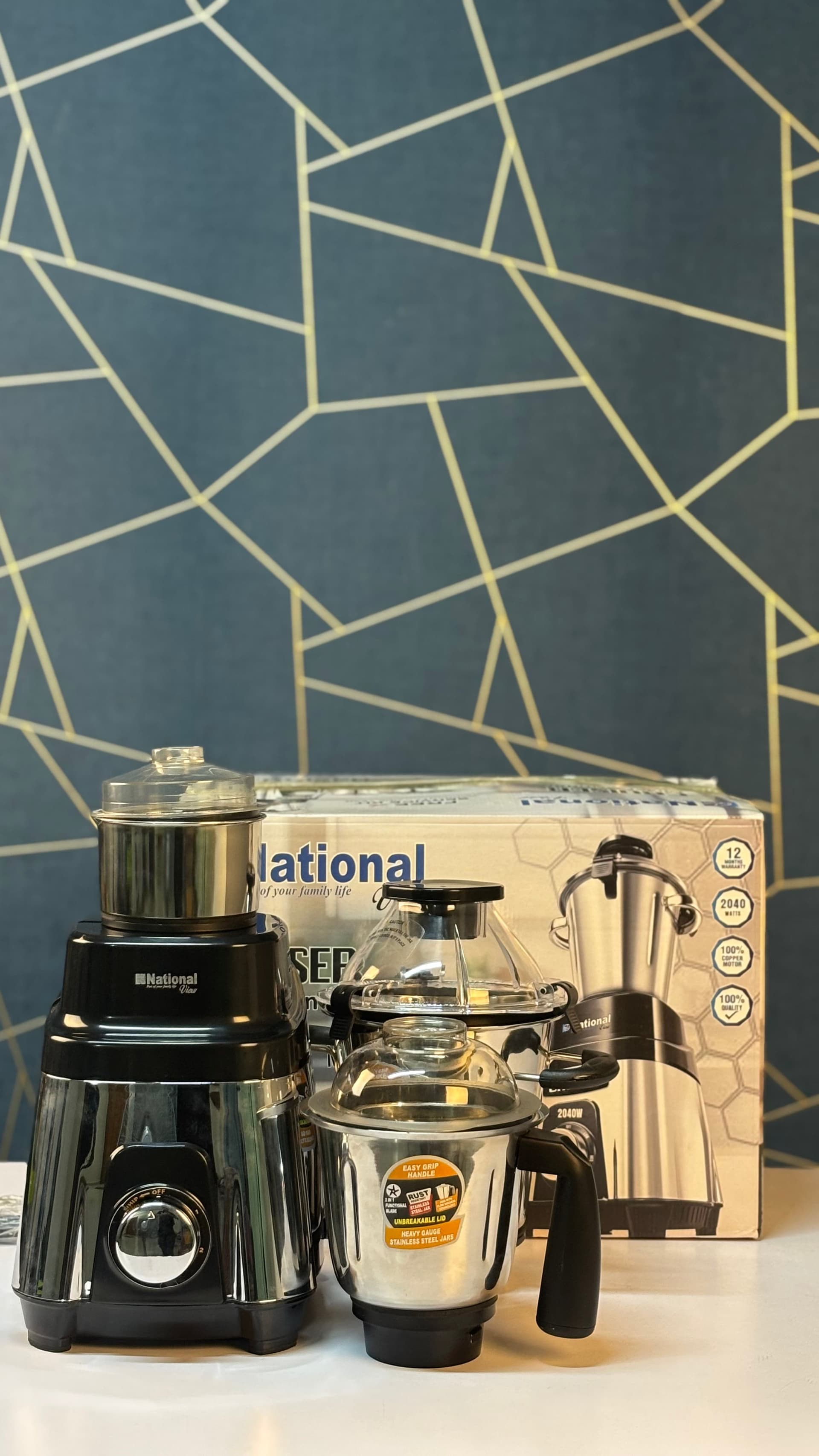 National Cruiser Mixer Grinder –2400W