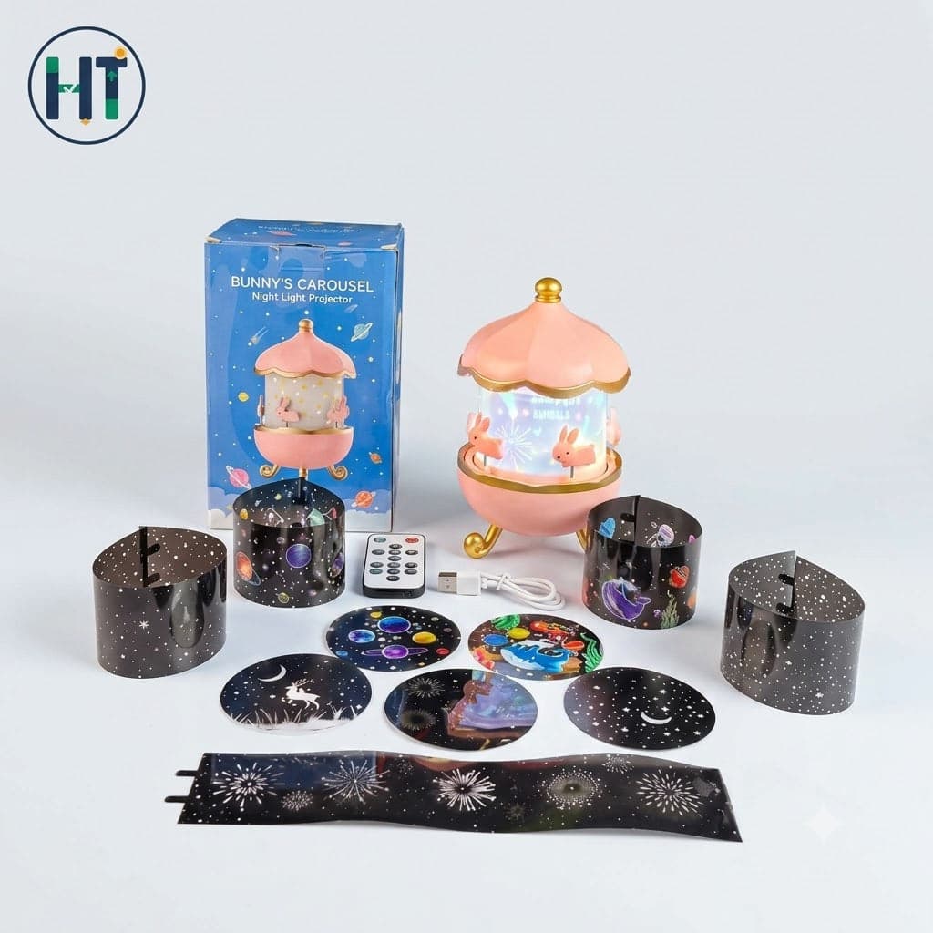 Bunny's Carousel Night Light Projector