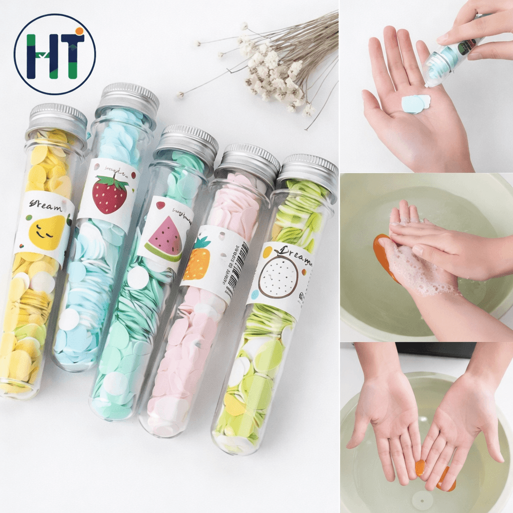 Traveling Pocket Paper Soap Tube
