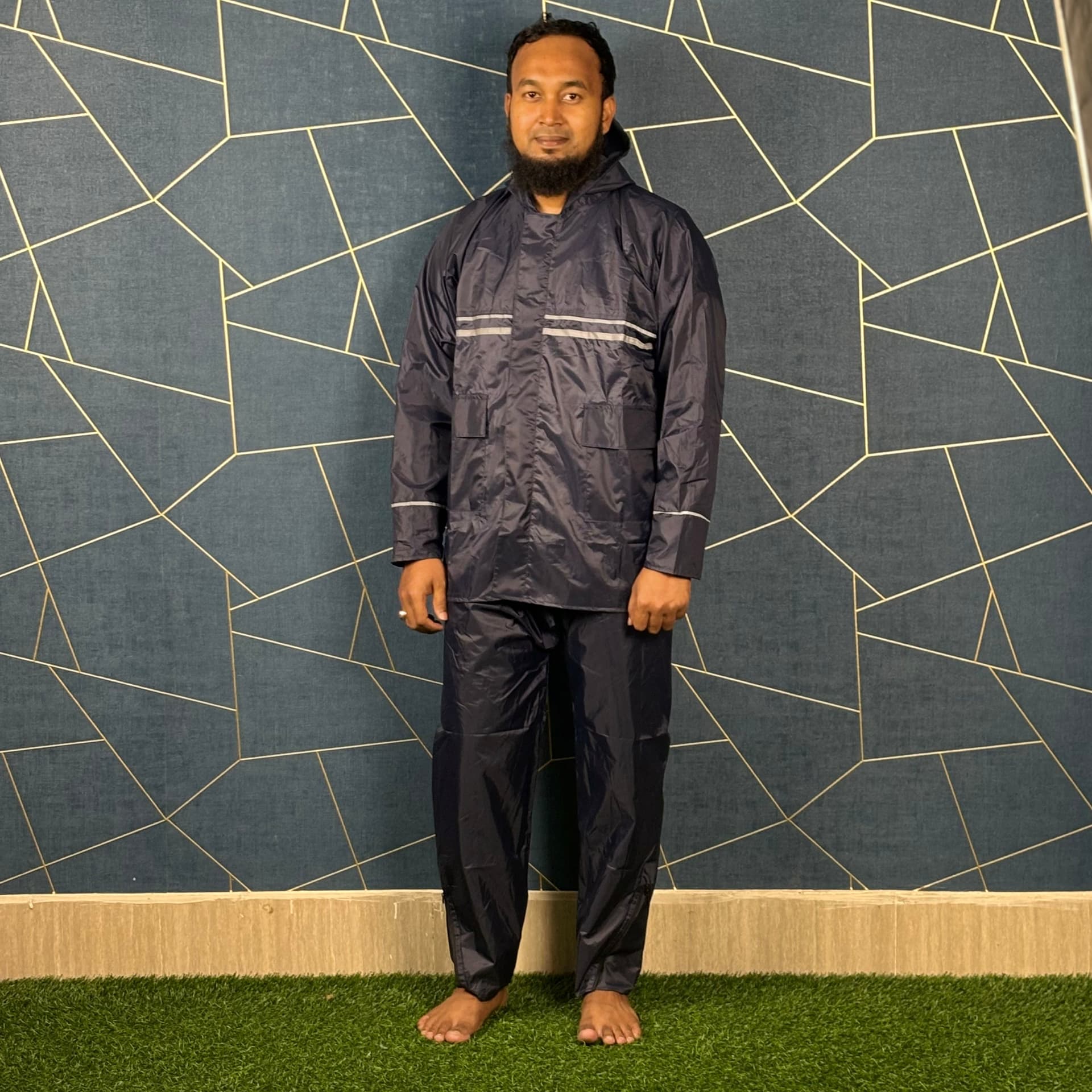 heat sealing water proof rain coat