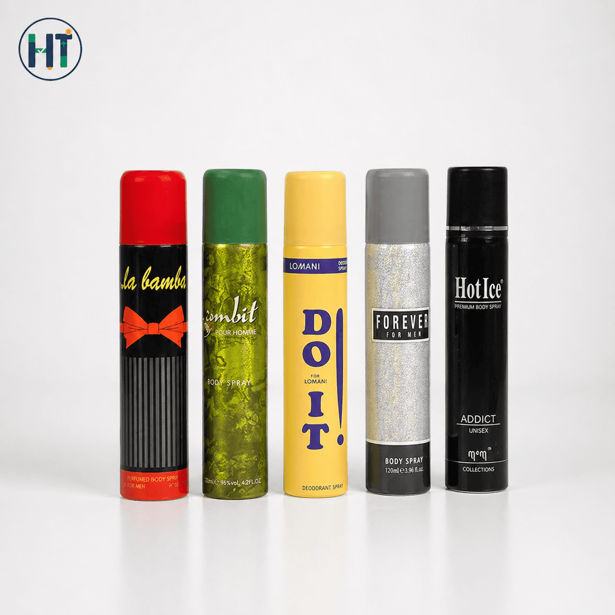 Premium Body Spray (5-in-1) Combo Pack 100ml
