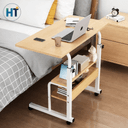 Double layer height adjustable table