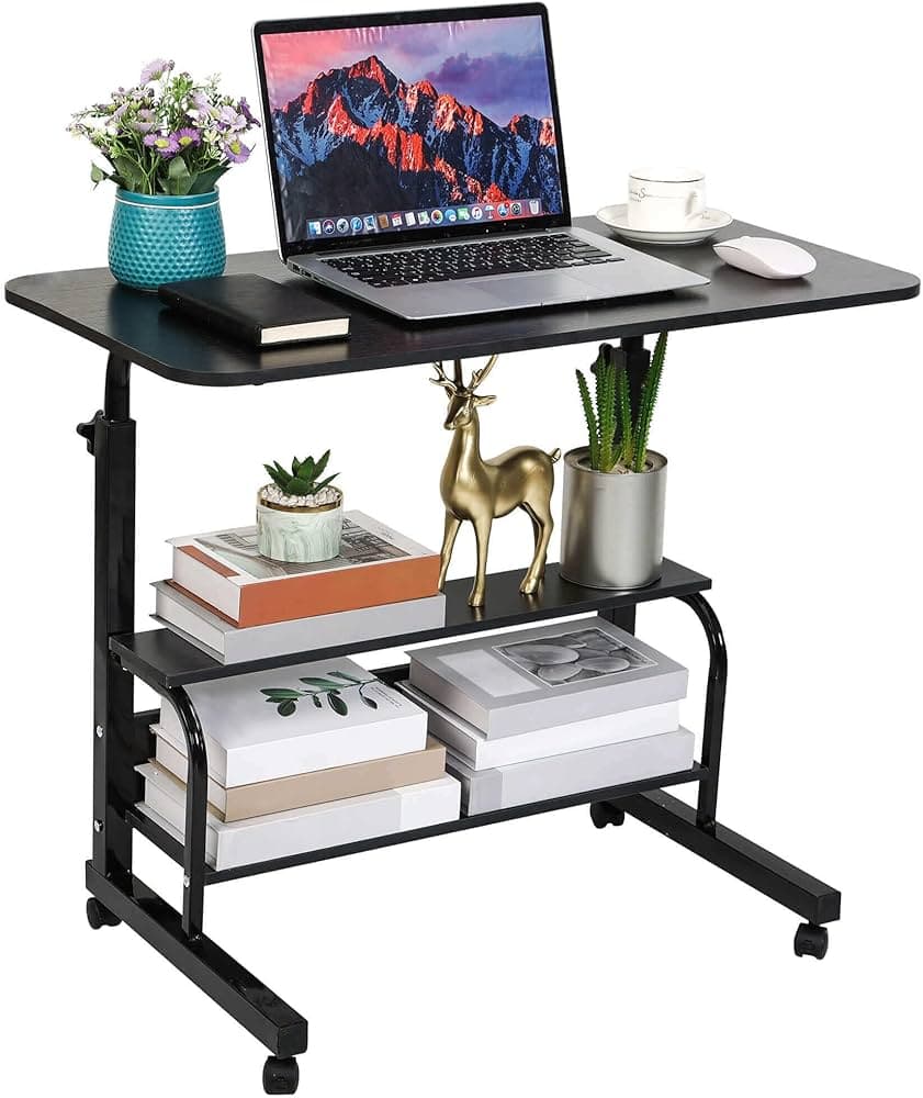 Double layer height adjustable table 7