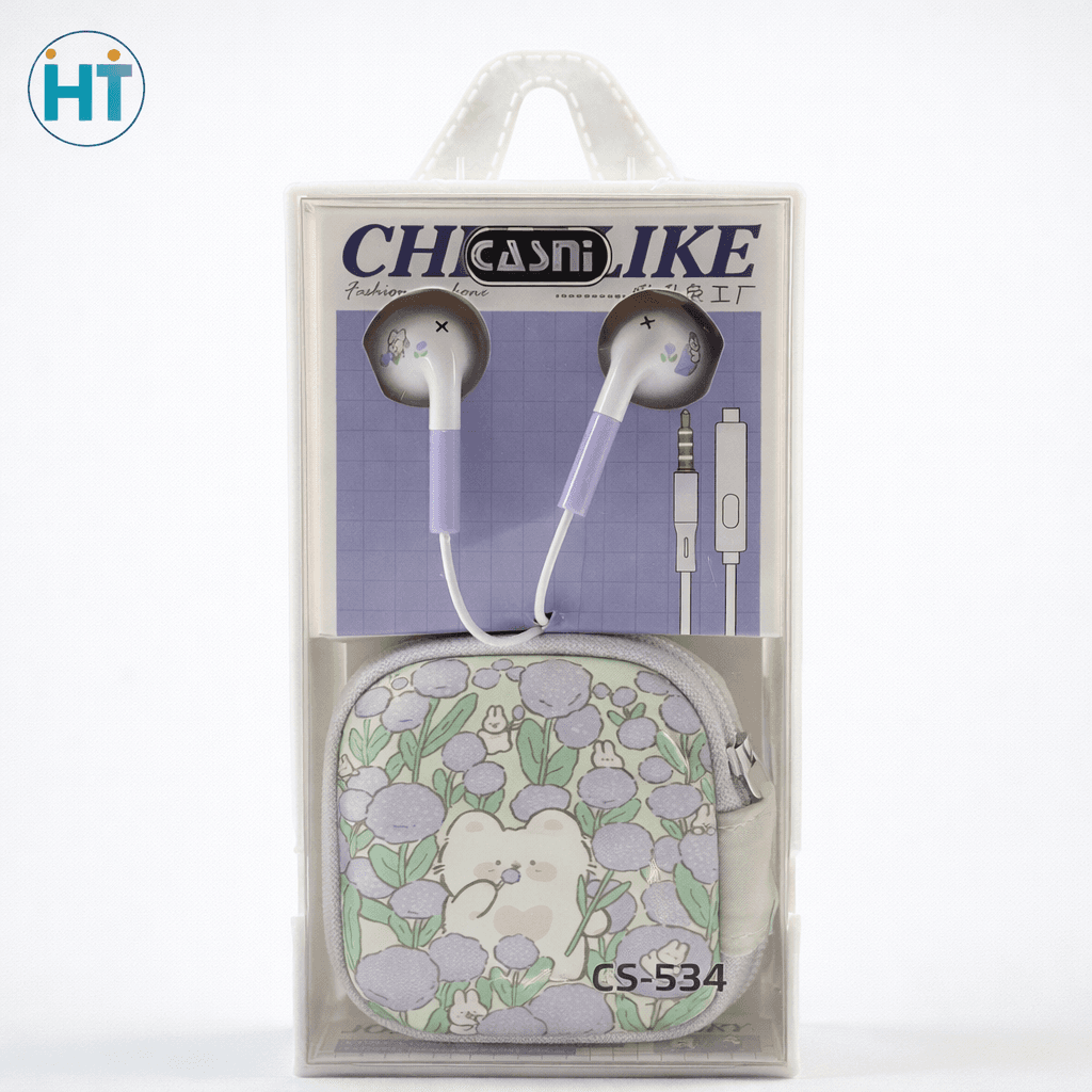 Kiki Shoot Kiki-504 Wired Earphone 6