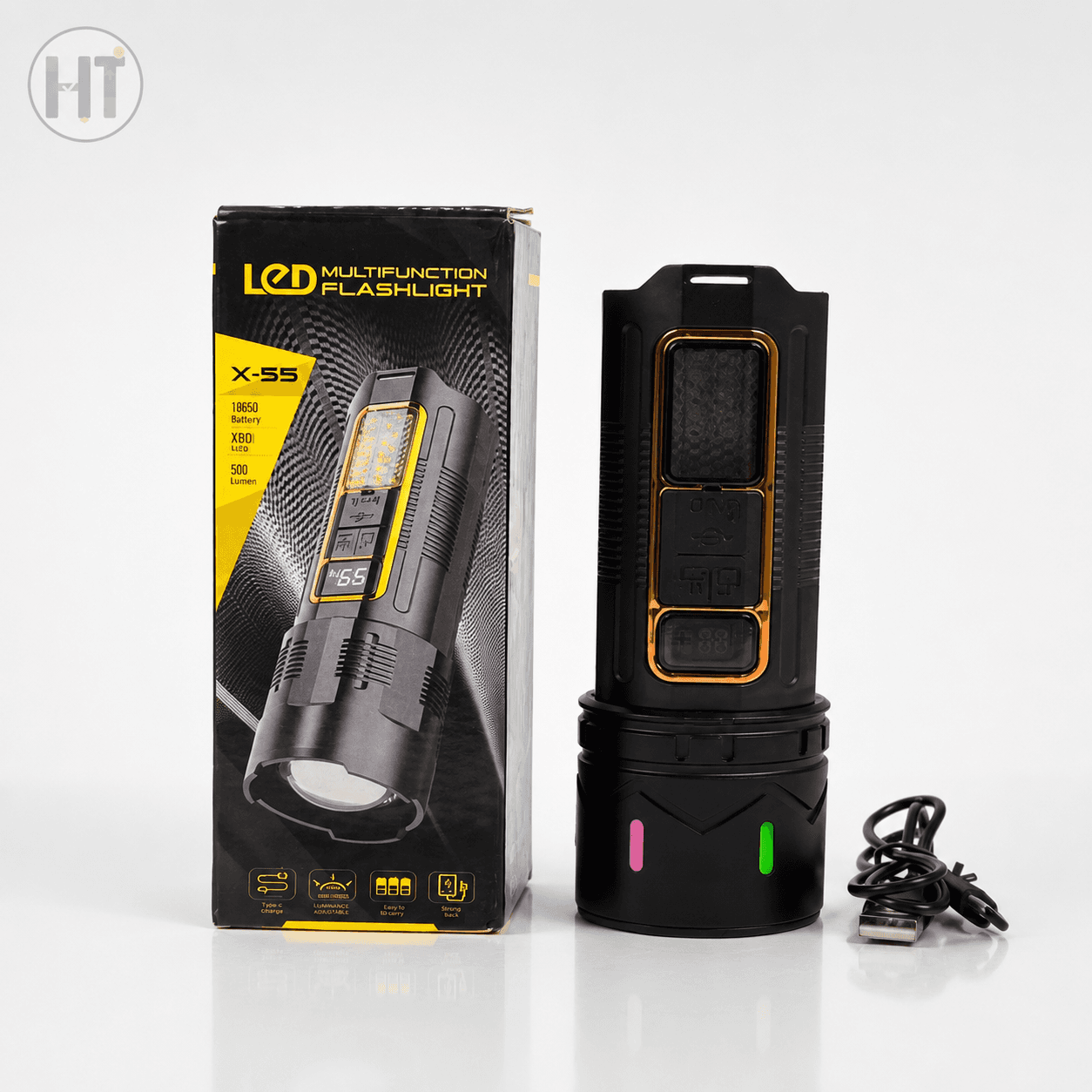 LED Multifunction Flashlight X-55