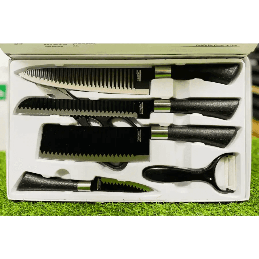 Zepter 6 pcs knife set update model 5
