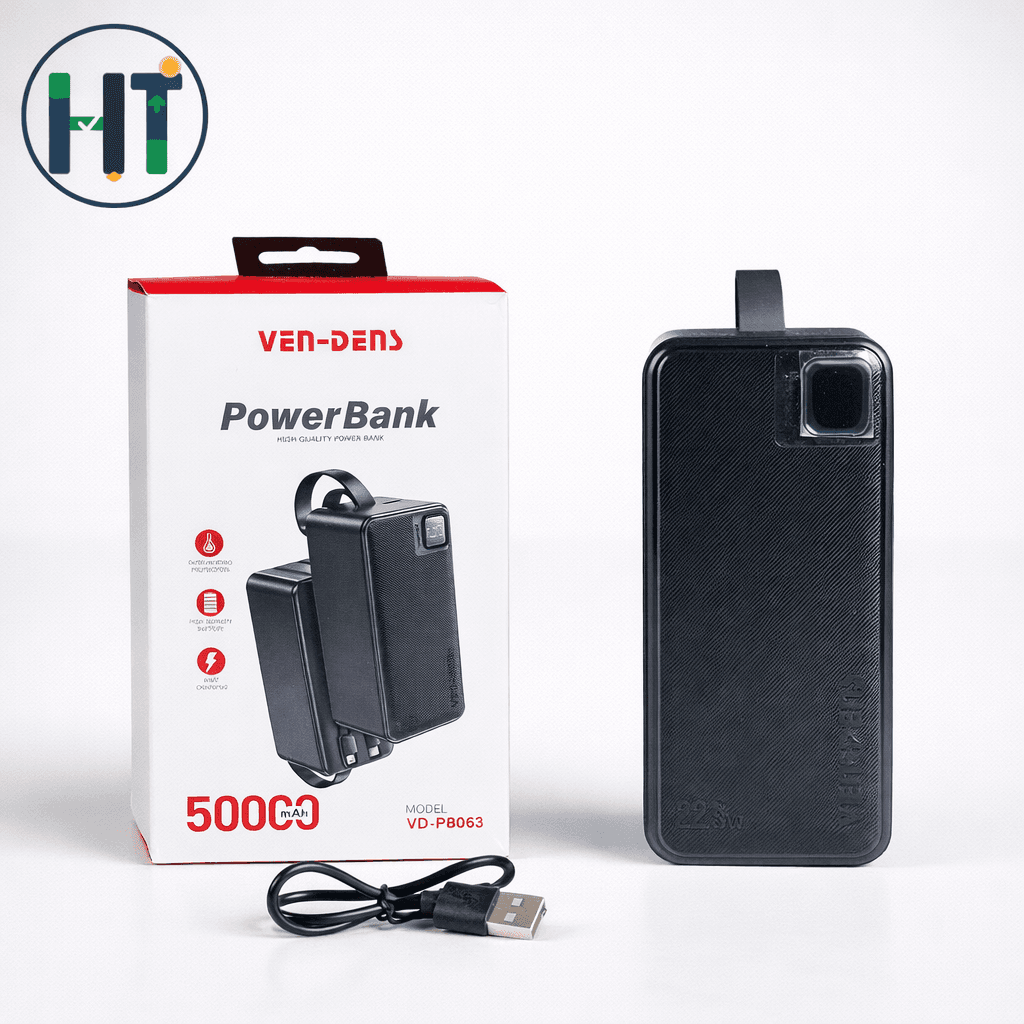 VEN-DENS 50000mAh Fast Charging Power Bank VD-PB063 2