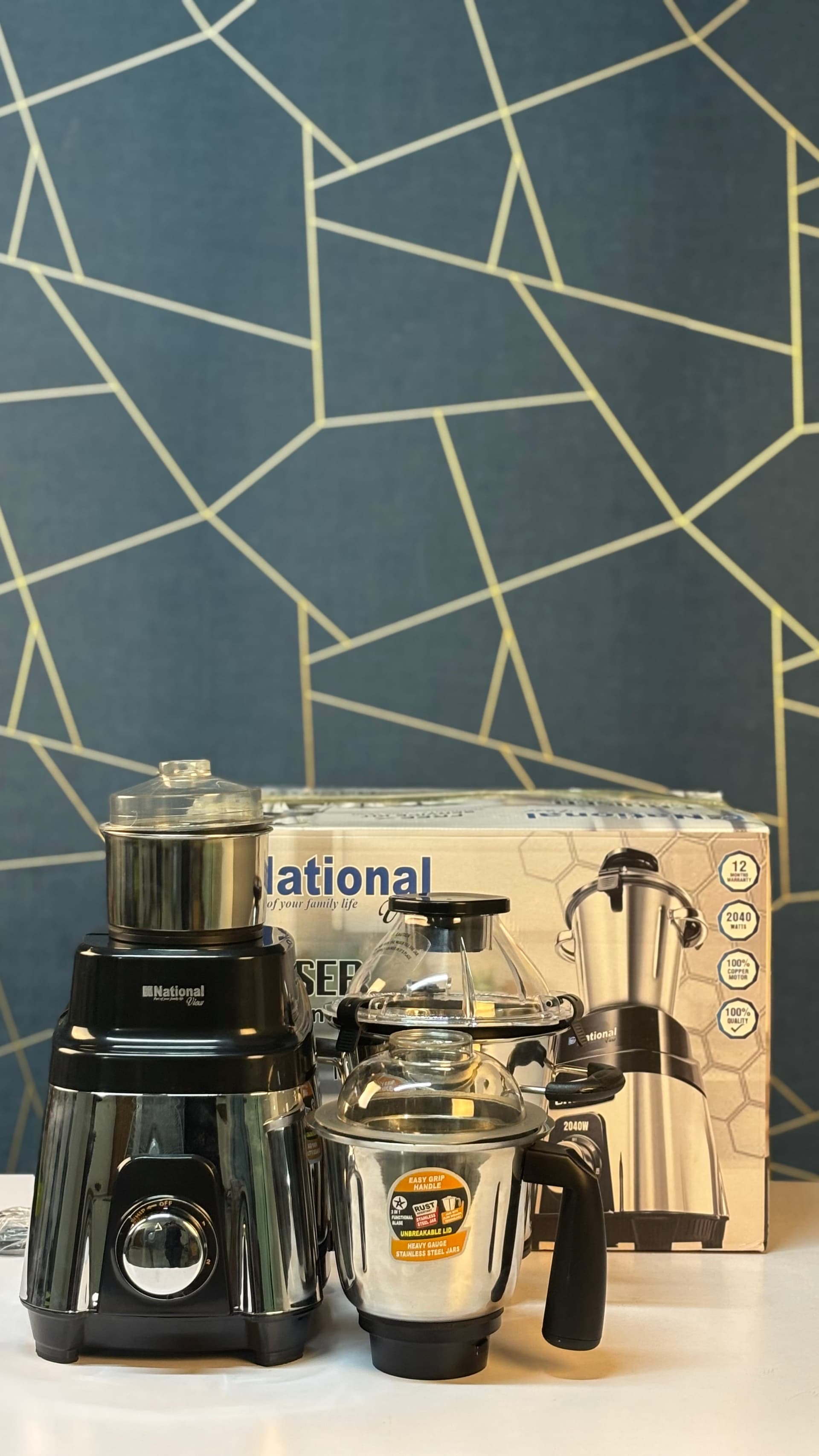 National Cruiser Mixer Grinder –2400W 2