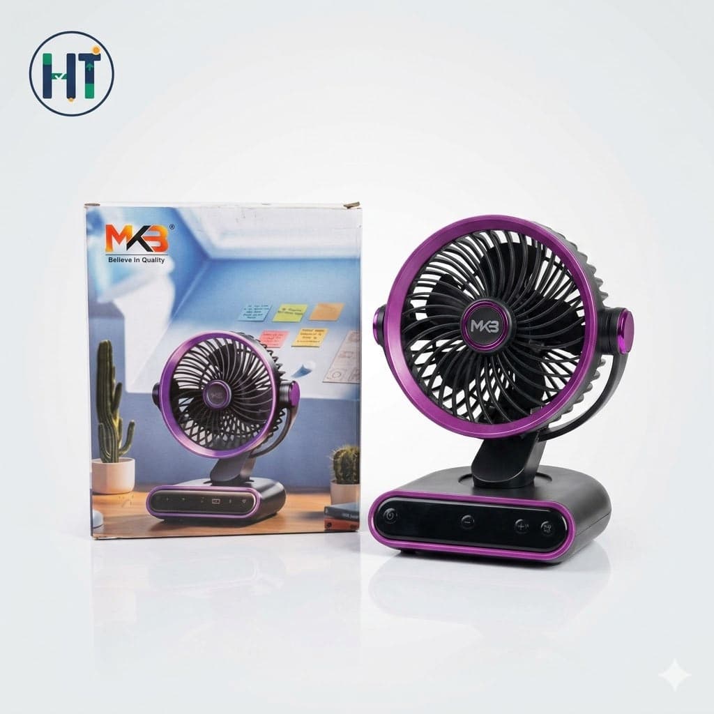 MKB Power Stand F20 Desktop Circulating Fan (2026 New Edition)