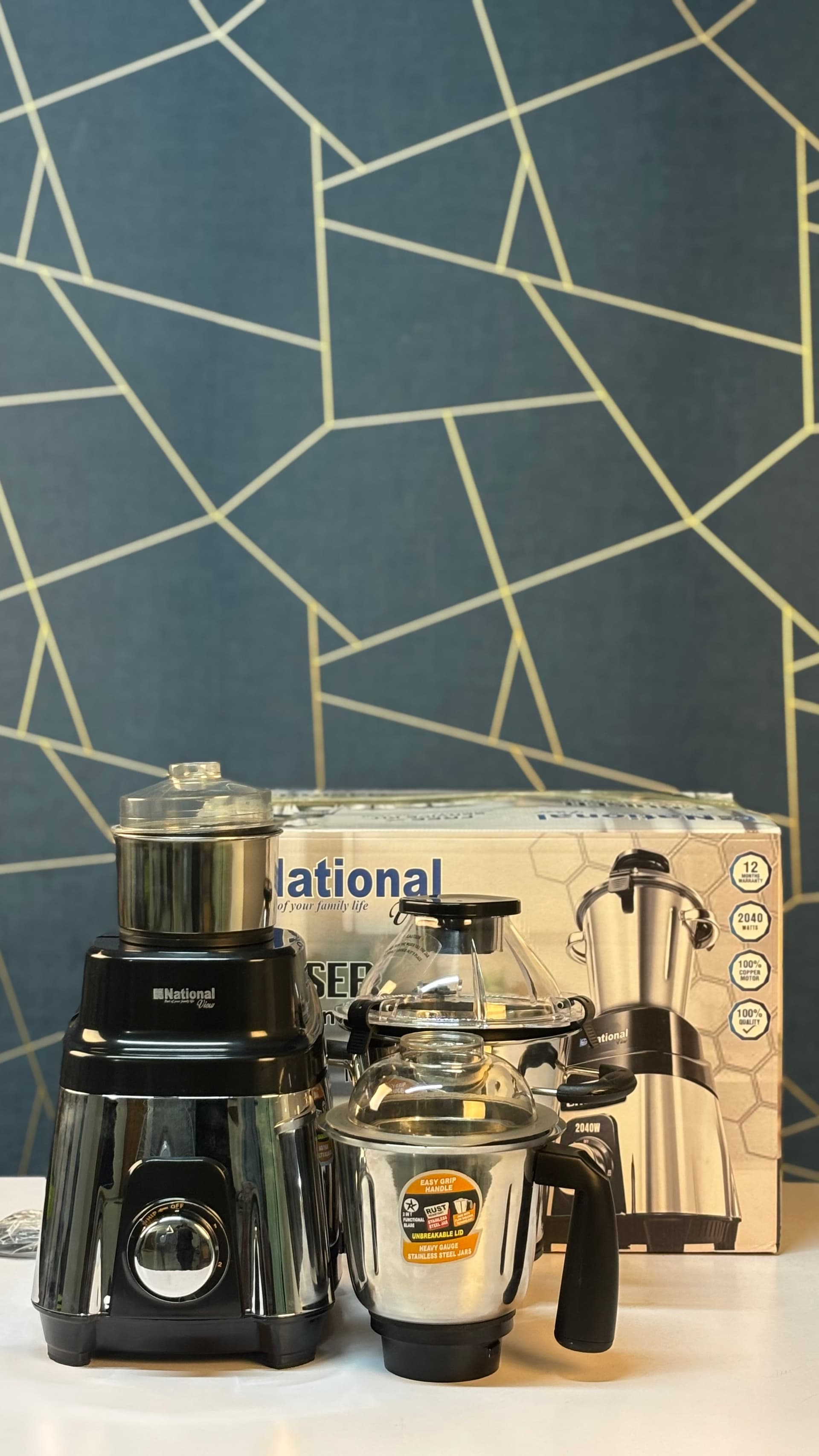 National Cruiser Mixer Grinder –2400W 3