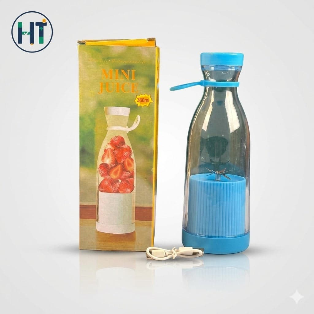 Portable Mini Juicer Blender (380ml) – Fresh Juice Anytime, Anywhere!